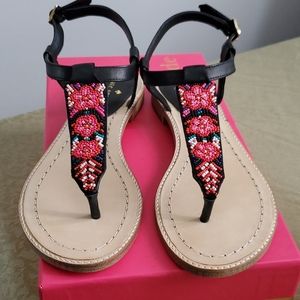 NIB kate spade saborsa sandal black 7